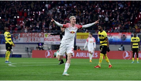 GOLS- RB LEIPZIG 2X1 YOUNG BOYS- CHAMPIONS LEAGUE 2023/24 FASE DE GRUPOS